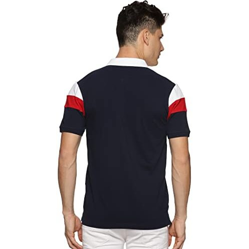 Adro Premium Polo T-Shirt For Men (Pn23-S5-Whrdnb-Wh_White_S)