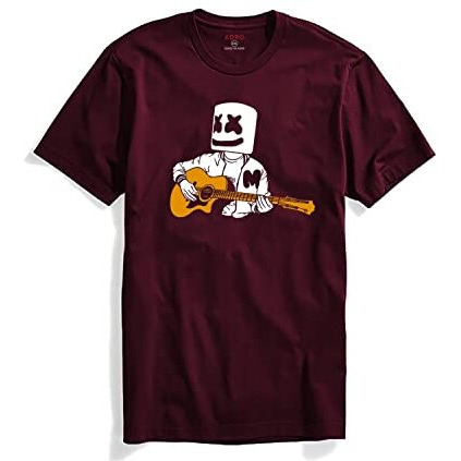 Adro Mens Graphic Printed T-Shirts (Rnr-M-Mmg-Mr_Maroon_Xl)
