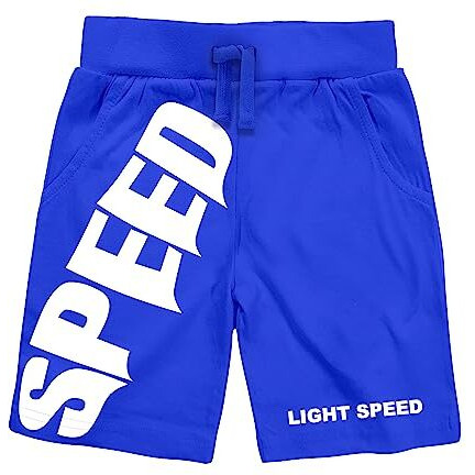 Kyda Kids 100% Cotton Printed Shorts For Boys And Girls - Regular Fit Multicolor Shorts For Unisex (Pack Of 3)(3-4Years) Combo-7