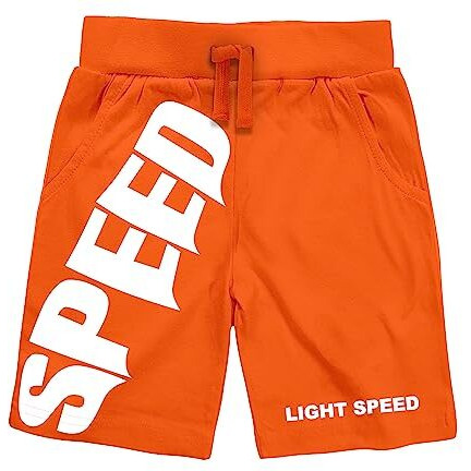 Kyda Kids 100% Cotton Printed Shorts For Boys And Girls - Regular Fit Multicolor Shorts For Unisex (Pack Of 3)(3-4Years) Combo-7