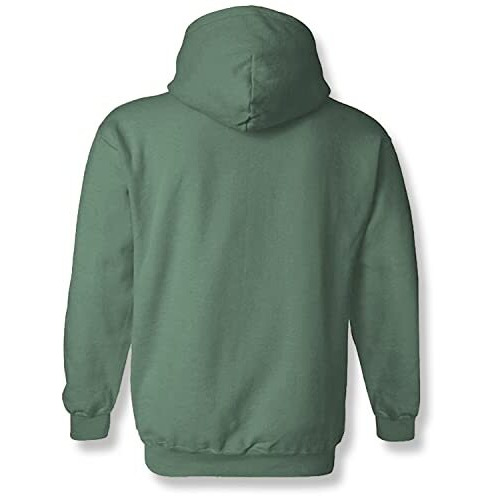 Adro Men's Cotton Neck Hooded Sweatshirt (H22-M-Pln-Pt_Pista_L)