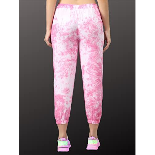 Dhruvi Trendz Womens Spandex Trousers Regular Fit Trousers (Dt-Tr-706_Pink_L)