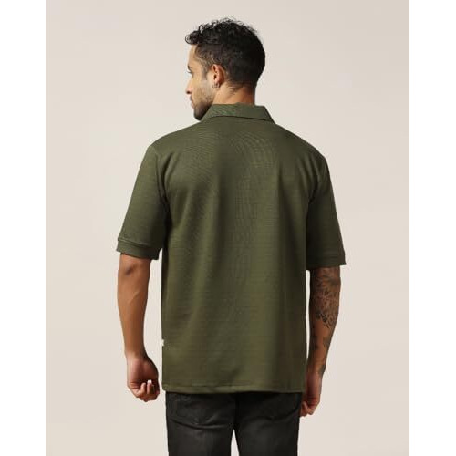 Leriya Fashion Men's Regular Fit Shirt (Lf-Ms-6172_Olive