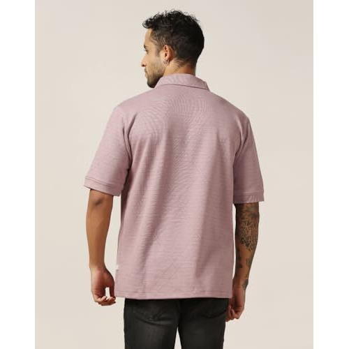 Leriya Fashion Men's Regular Fit Shirt (Lf-Ms-6172_Pink