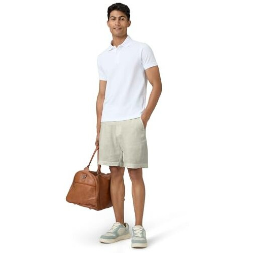 Xyxx Cotton Men's Solid Regular Fit Shirt (Xy_Cr14_Polo T-Shirt_1_White, Small