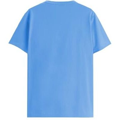Adro Mens Printed T-Shirt For Men | R22-M-Pc-Sk-S Sky Blue