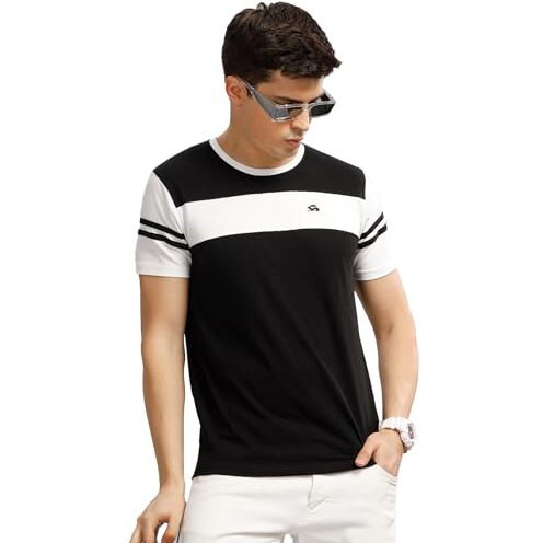 Adro Tshirt For Menmulti Color T-Shirt For Mencotton T-Shirtmens Tshirtrn8-24-Blwh-2Xl