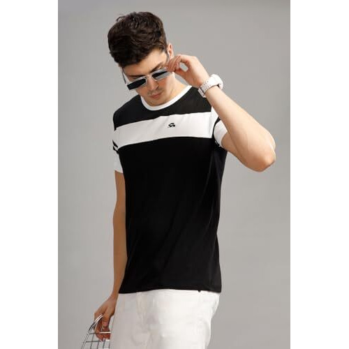 Adro Tshirt For Menmulti Color T-Shirt For Mencotton T-Shirtmens Tshirtrn8-24-Blwh-2Xl