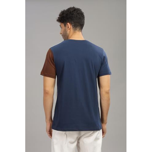 Adro Tshirt For Menmulti Color T-Shirt For Mencotton T-Shirtmens Tshirtrn8-24-Sbwhbr-2Xl