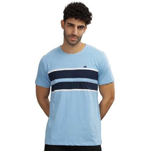 Adro Tshirt For Menmulti Color T-Shirt For Mencotton T-Shirtmens Tshirtrn8-24-Sknb-S