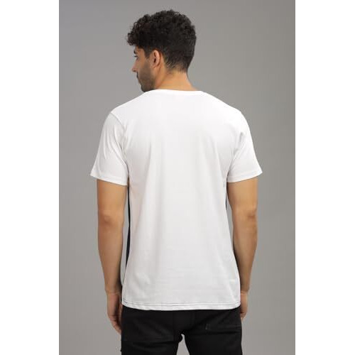 Adro Tshirt For Menmulti Color T-Shirt For Mencotton T-Shirtmens Tshirtrn8-24-Whmunb-L
