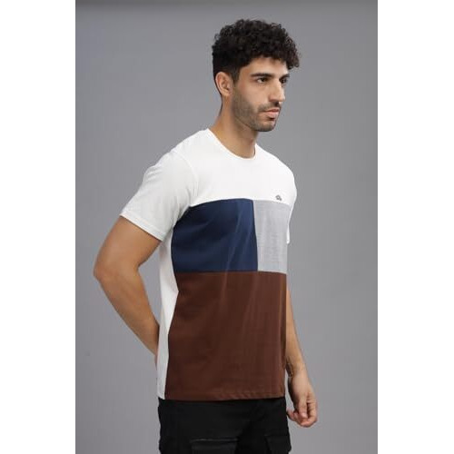 Adro Tshirt For Menmulti Color T-Shirt For Mencotton T-Shirtmens Tshirtrn8-24-Whnbbr-2Xl