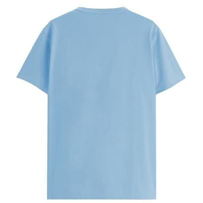 Adro Mens V Neck T-Shirt|100% Combed Cotton T-Shirt|V-Neck Half Sleeve T-Shirt|Vn24-M-Pln-Sk-Xl Sky Blue