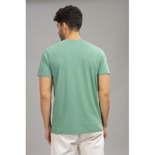 Adro Tshirt For Menmulti Color T-Shirt For Mencotton T-Shirtmens Tshirtrn8-24-Ptwhsb-M