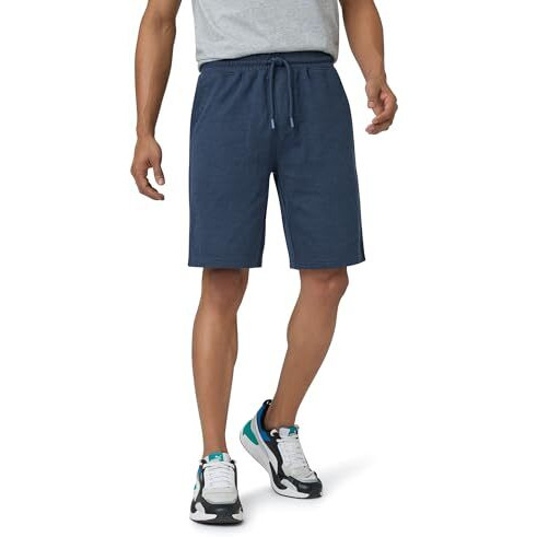 Xyxx Men Cotton Rich Shorts, Regular Fit, Solid, Pack Of 1, Xysht10L, Midnight Blue, L