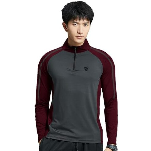 Eyebogler Men Polo Neck Solid Full Sleeve Regular Fit T-Shirt