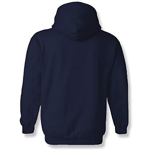 Adro Men's Cotton Hooded Hoodie (H20-M-Dba-Nb_Navy_M)