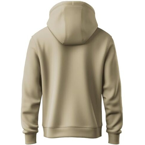 Adro Never Give Up Design Printed Hoodies/Sweatshirts For Men & Women (H20-M-Ngu-Ch_Beige_L)