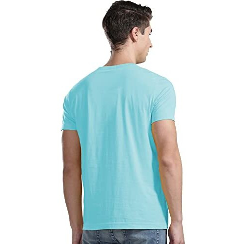 Adro Men's God Printed Cotton T-Shirt (Rnr-M-God-Mi_Mint_M)