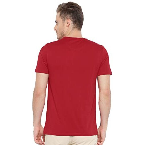 Adro Mens Dream Believe Achieve Printed T-Shirt (R22-M-Dba-Rd_Red_S)