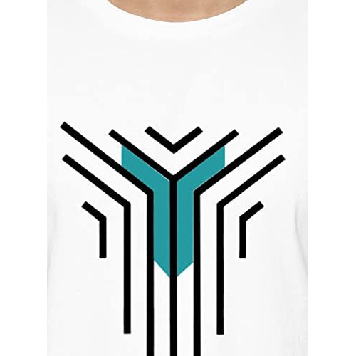Adro Graphic Design Mens Cotton Printed T-Shirts (R21-M-Lnl-Wh_White_M)