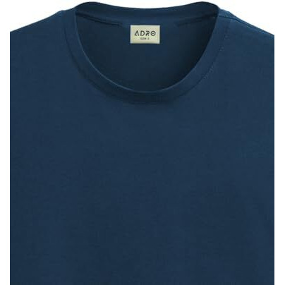 Adro Mens Fearless Printed Cotton T-Shirt_Rn24-L2-Frls-Sb-2Xl Teal
