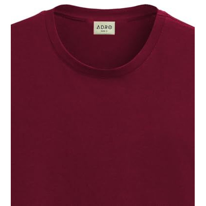 Adro Mens Flag Printed Cotton T-Shirt_Rn24-L2-Flag-Mr-M Maroon