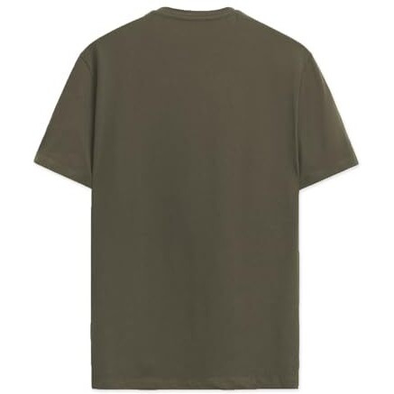 Adro Mens Flag Printed Cotton T-Shirt_Rn24-L2-Flag-Ol-L Olive