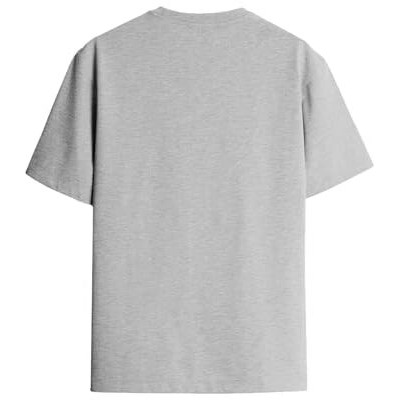 Adro Men's Solid Regular Fit T-Shirt (Rn24-Stick-Kk-Gr_Grey