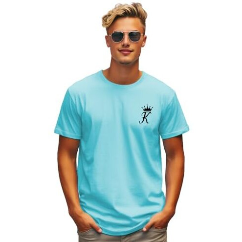 Adro T-Shirts For Menchest Printed T-Shirt For Mencotton Tshirt For Men|Rn24-Stick-Kk-Mi-Xl Mint
