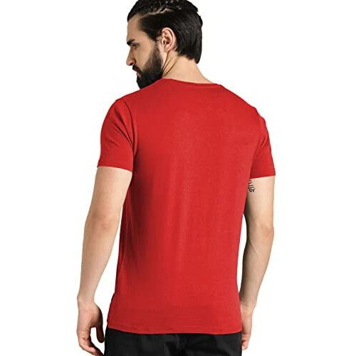 Adro Florida Paradise Life Mens Printed T-Shirt (Xl, Red)