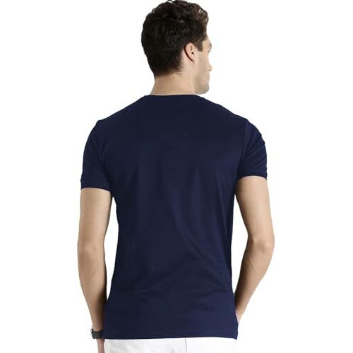 Adro Summer Adventures California Mens Printed T-Shirt (Rnr-M-Cll-Nb_Navy_L)