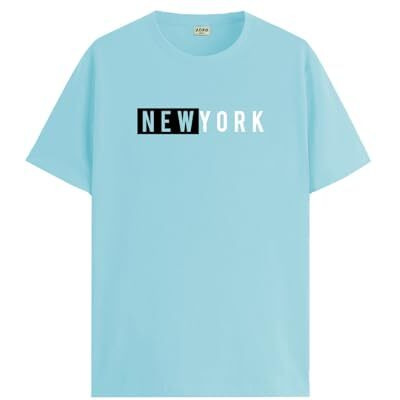 Adro Tshirt For Men | Printed T Shirt For Men | 100% Cotton T-Shirt |Printed T Shirt | T-Shirts | Rn24-Nky-Mi-L Mint