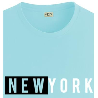 Adro Tshirt For Men | Printed T Shirt For Men | 100% Cotton T-Shirt |Printed T Shirt | T-Shirts | Rn24-Nky-Mi-L Mint
