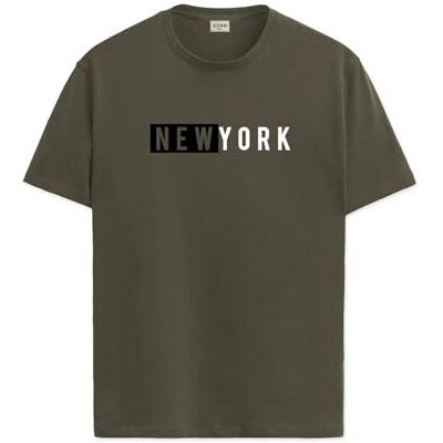 Adro Tshirt For Men | Printed T Shirt For Men | 100% Cotton T-Shirt |Printed T Shirt | T-Shirts | Rn24-Nky-Ol-L Olive