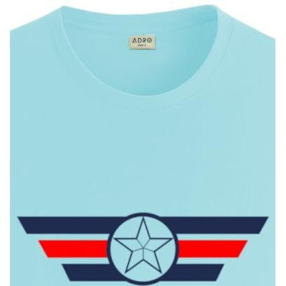 Adro Men's Solid Regular Fit T-Shirt (Rn24-Cap-Mi_Mint