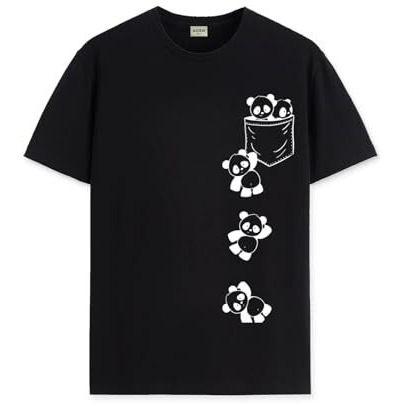 Adro Men's Solid Regular Fit T-Shirt (Rn24-Poc-Bl_Black