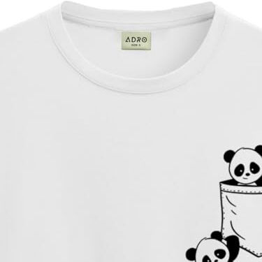 Adro Tshirt For Men | Printed T Shirt For Men | 100% Cotton T-Shirt |Printed T Shirt | T-Shirts | Rn24-Poc-Wh-2Xl White