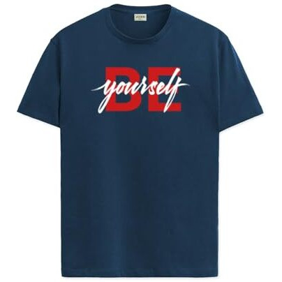 Adro Tshirt For Men | Printed T Shirt For Men | 100% Cotton T-Shirt |Printed T Shirt | T-Shirts | Rn24-Byo-Sb-Xl Teal