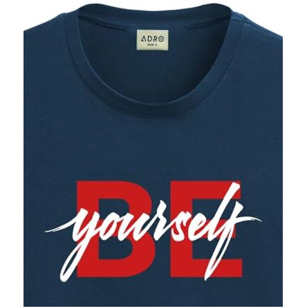Adro Tshirt For Men | Printed T Shirt For Men | 100% Cotton T-Shirt |Printed T Shirt | T-Shirts | Rn24-Byo-Sb-Xl Teal