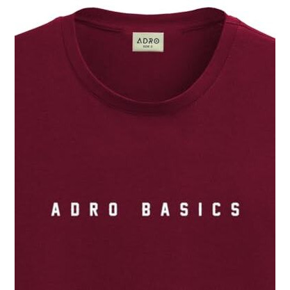 Adro Tshirt For Men | Printed T Shirt For Men | 100% Cotton T-Shirt |Printed T Shirt | T-Shirts | Rn24-Ar2-Mr-M Maroon