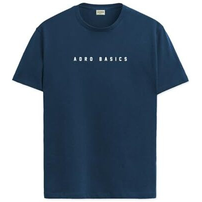 Adro Tshirt For Men | Printed T Shirt For Men | 100% Cotton T-Shirt |Printed T Shirt | T-Shirts | Rn24-Ar2-Sb-M Teal