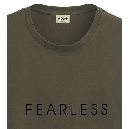 Adro Tshirt For Men | Printed T Shirt For Men | 100% Cotton T-Shirt |Printed T Shirt | T-Shirts | Rn24-Frl-Ol-2Xl Olive