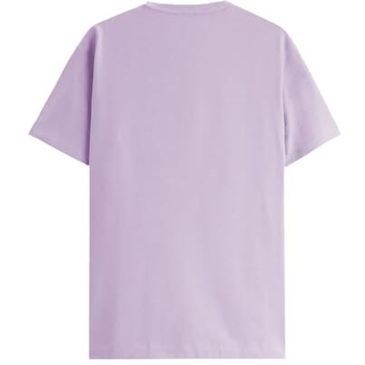 Adro Men's Solid Regular Fit T-Shirt (Rn24-Frl-Pu_Purple