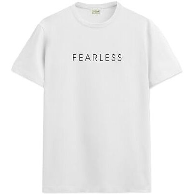 Adro Men's Solid Regular Fit T-Shirt (Rn24-Frl-Wh_White