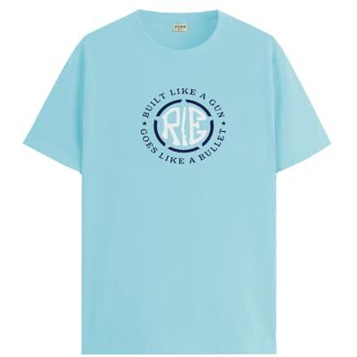 Adro Men's Solid Regular Fit T-Shirt (Rn24-Bul-Mi_Mint