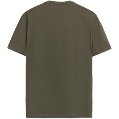 Adro Men's Solid Regular Fit T-Shirt (Rn24-Inv-Ol_Olive