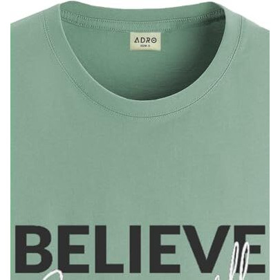 Adro Tshirt For Men | Printed T Shirt For Men | 100% Cotton T-Shirt |Printed T Shirt | T-Shirts | Rn24-Inv-Pt-M Pista