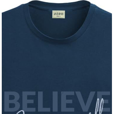Adro Tshirt For Men | Printed T Shirt For Men | 100% Cotton T-Shirt |Printed T Shirt | T-Shirts | Rn24-Inv-Sb-2Xl Teal