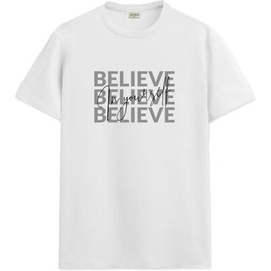 Adro Men's Solid Regular Fit T-Shirt (Rn24-Inv-Wh_White